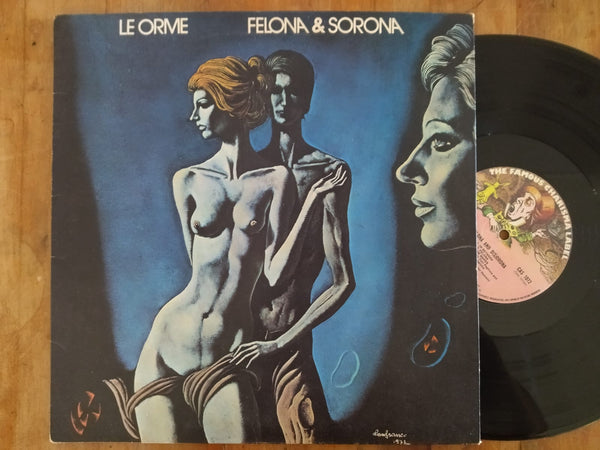 Le Orme ‎– Felona & Sorona (UK VG) Gatefold