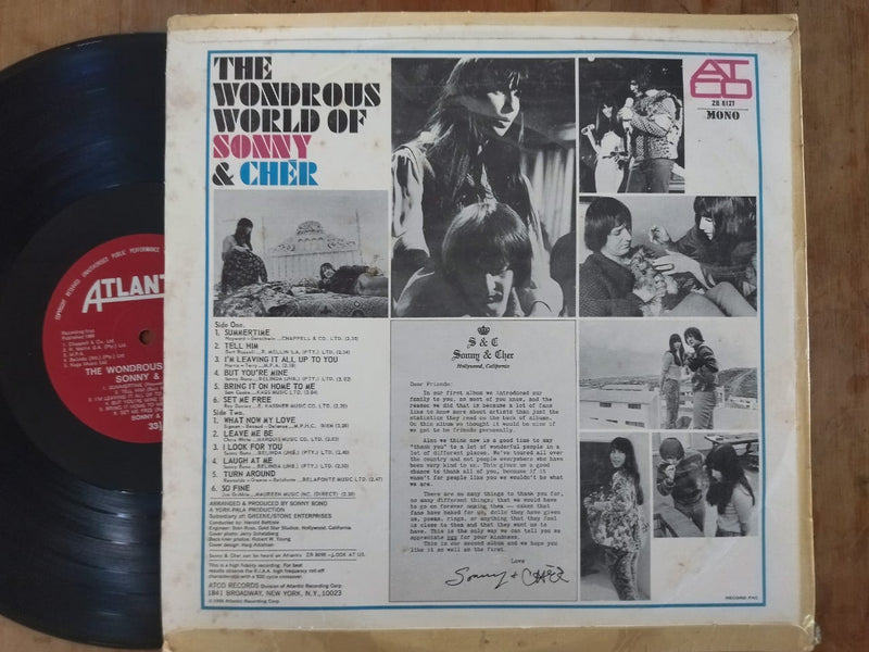 Sonny & Cher - The Wonderous World Of (RSA VG)