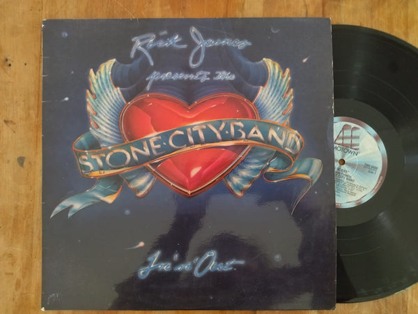 Rick James Presents The Stone City Band – In 'n' Out (RSA VG+)
