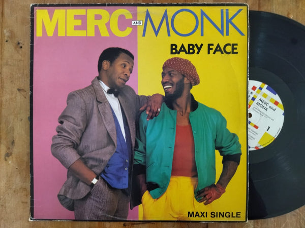 Merc And Monk - Baby Face 12" (RSA VG+)