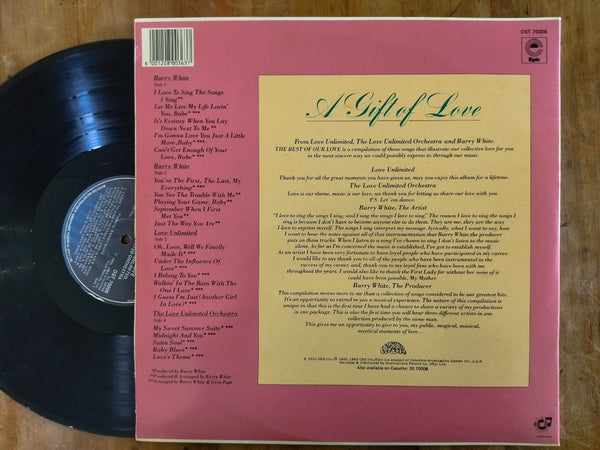 Barry White & Love Unlimited - The Best Of Our Love (RSA VG+) 2LP Gatefold