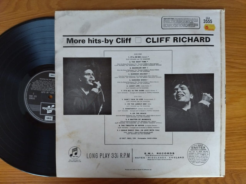 Cliff Richard - More Hits By Cliff (UK VG+)