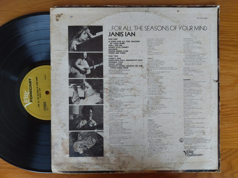 Janis Ian – ...For All The Seasons Of Your Mind (USA VG)