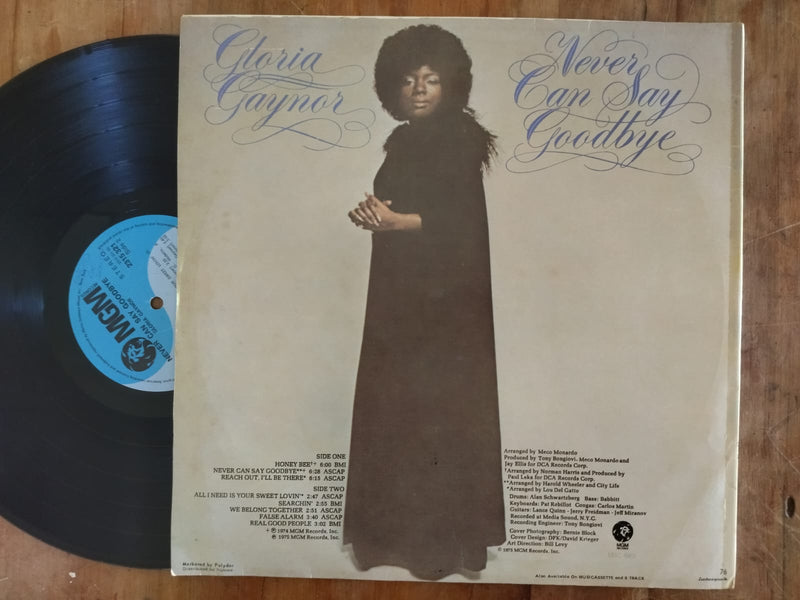 Gloria Gaynor - Never Can Say Goodbye (RSA VG)