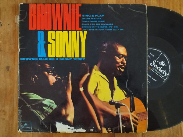 Sonny Terry & Brownie McGhee – Sing And Play (UK G+)