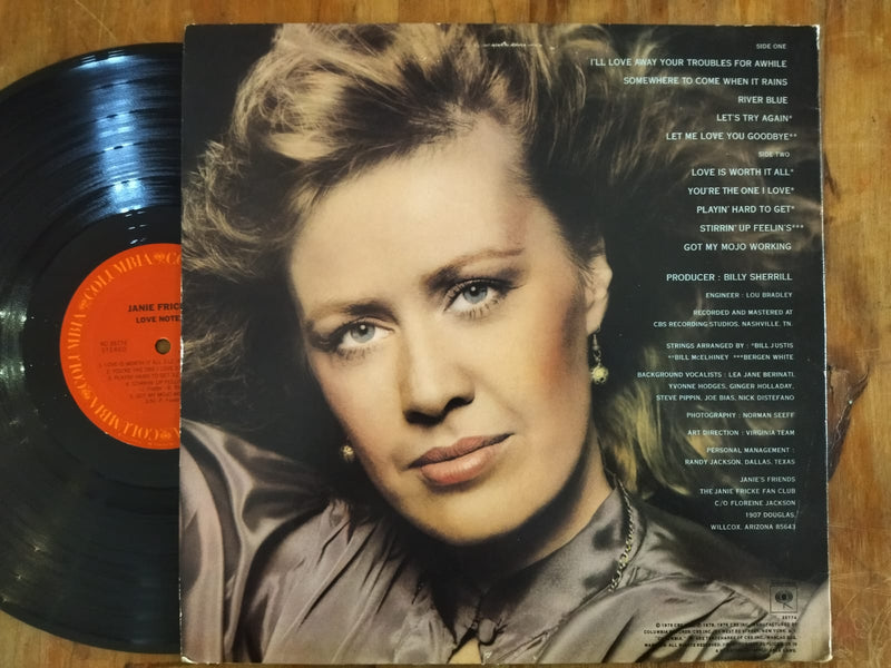 Janie Frickle - Love Notes (USA VG+)