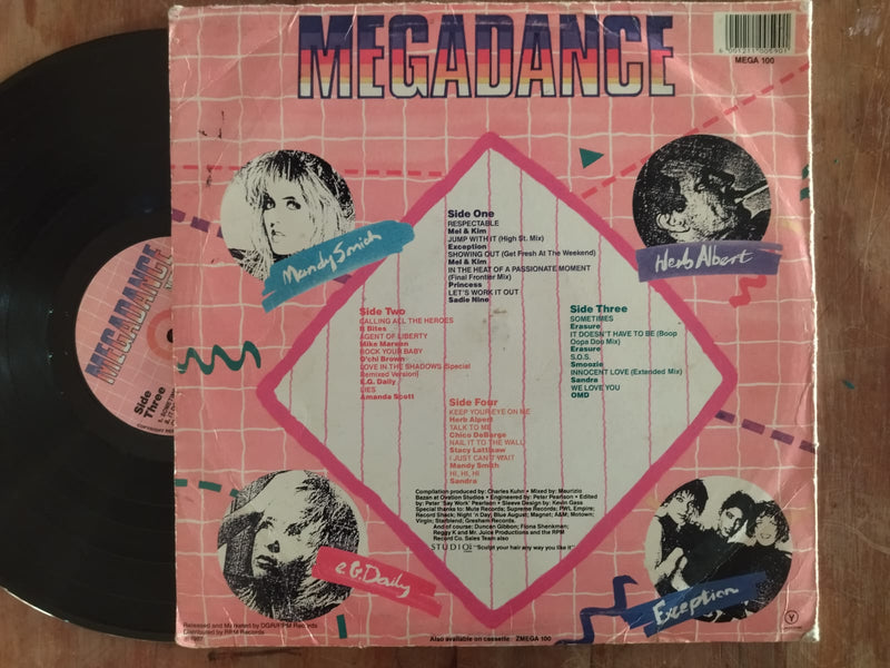VA - Megadance vol. 2 (RSA VG-) 2LP gatefold