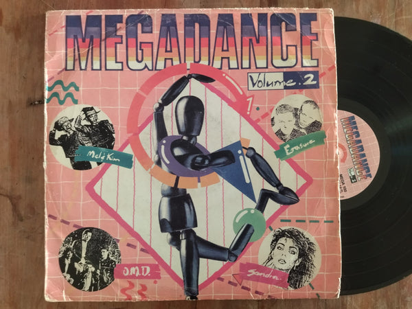 VA - Megadance vol. 2 (RSA VG-) 2LP gatefold