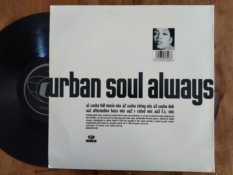 Urban Soul - Always 12" (UK VG+)
