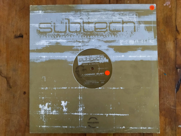 Subtech – Cosmic Dust / Rise Up 12" (UK VG)