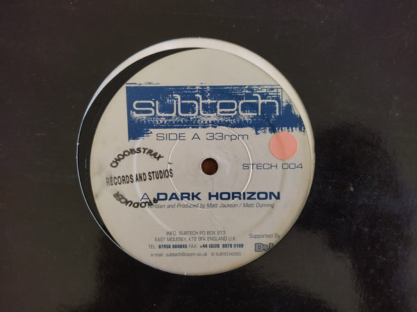 Subtech – Dark Horizon / You 12" (UK VG)