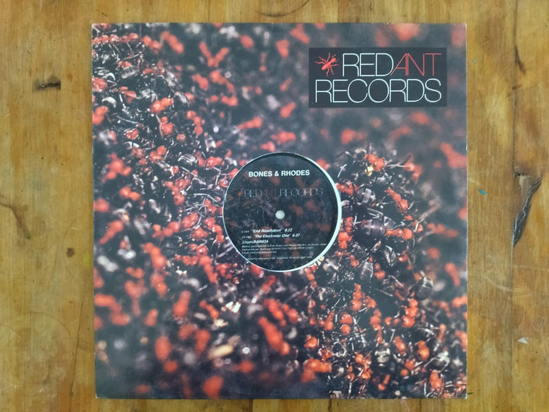 Bones & Rhodes – End Resolution EP 12" (UK VG)