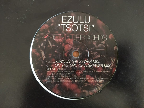 Ezulu – Tsotsi 12" (UK VG)