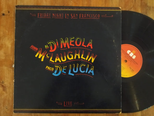 Al Di Meola John McLaughlin Paco De Lucia - Friday Night In San Francisco (RSA VG)