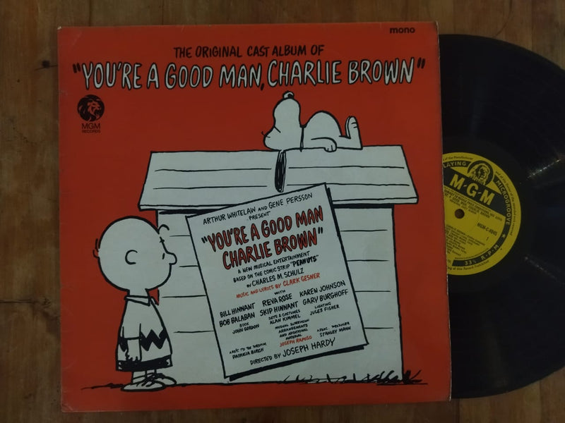 The Original Cast Album Of "You're A Good Man Charlie Brown" (RSA VG)