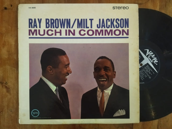 Ray Brown / Milt Jackson – Much In Common (USA VG)