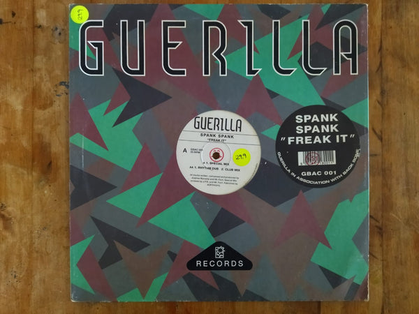 Spank Spank – Freak It 12" (UK VG)
