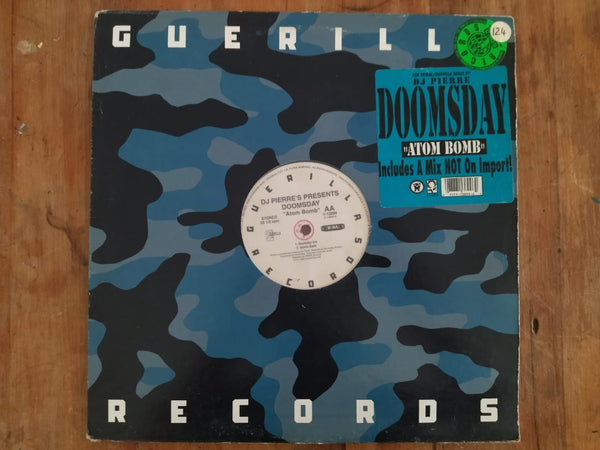 DJ Pierre Presents Doomsday – Atom Bomb 12" (UK VG)