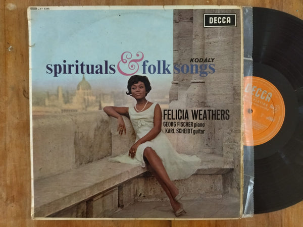 Felicia Weathers – Spirituals & Kodály Folk Songs ( UK VG) Mono