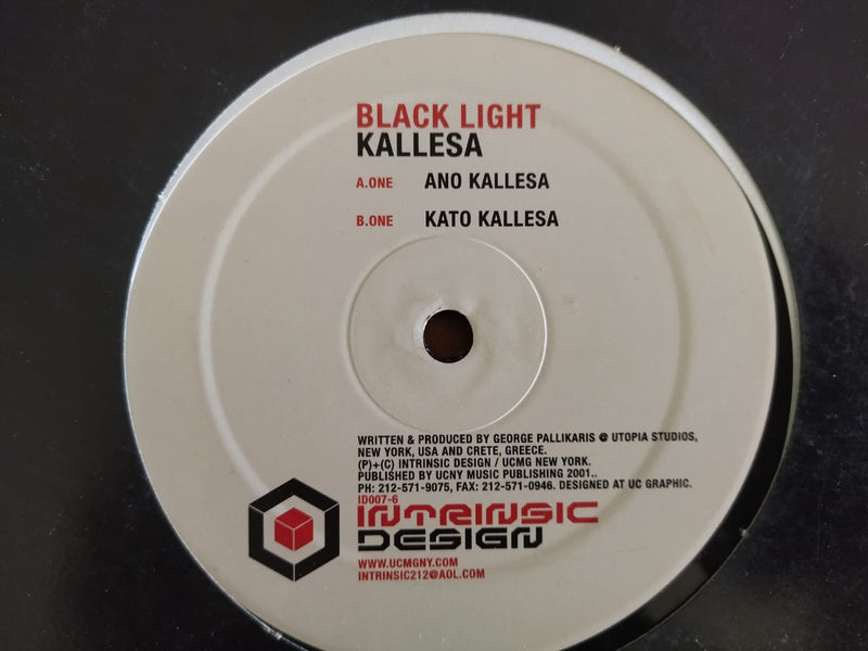 Black Light – Kallesa 12" (UK VG+)