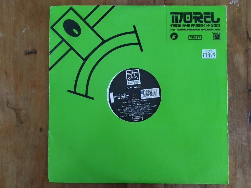 Morel – True (The Faggot Is You) 2 X 12" (UK VG)