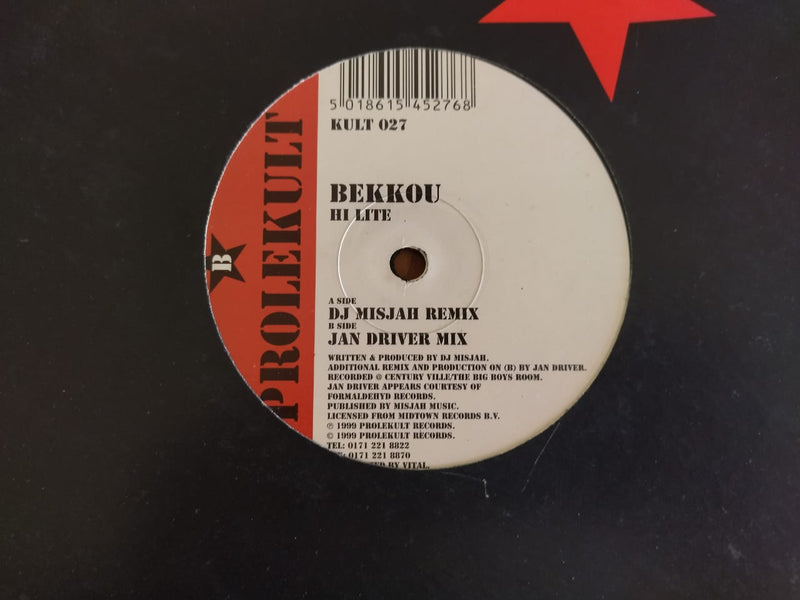 Bekkou – Hi Lite  12" (UK VG)