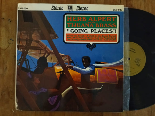 Herb Alpert & The Tijuana Brass - Going Places (RSA VG) Gatefold