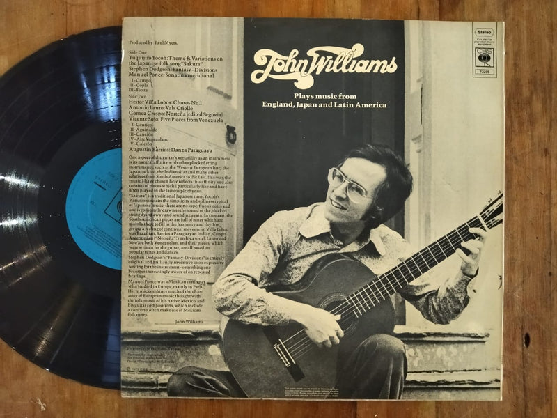 John Williams - Plays Guitar from Japan England Mexico (UK VG+)