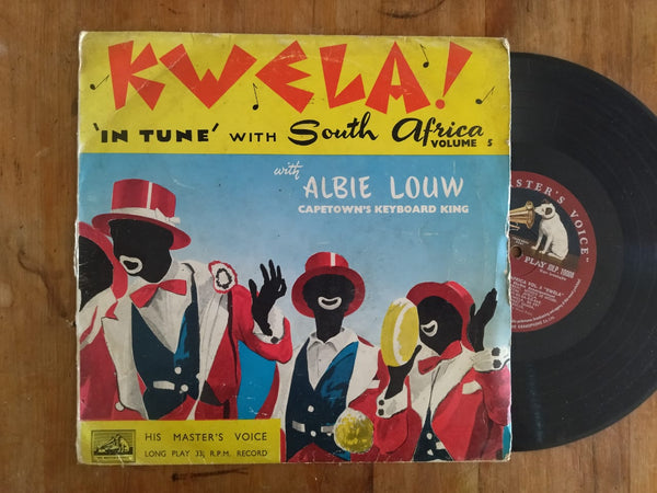 Albie Louw - Kwela In Tune With South Africa Vol. 5 10" (RSA G+)