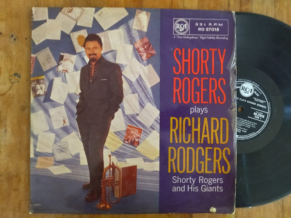 Shorty Rogers And His Giants – Shorty Rogers Plays Richard Rodgers (UK VG)