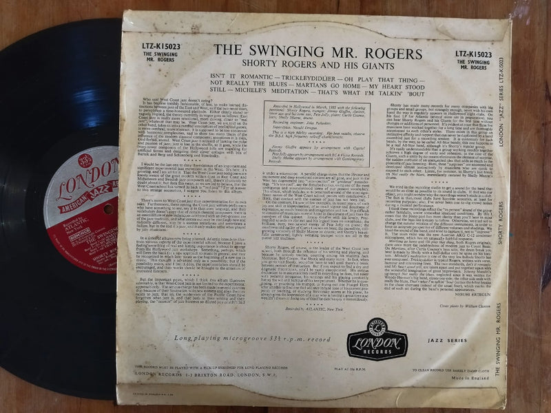Shorty Rogers And His Giants – The Swinging Mr. Rogers (USA VG)