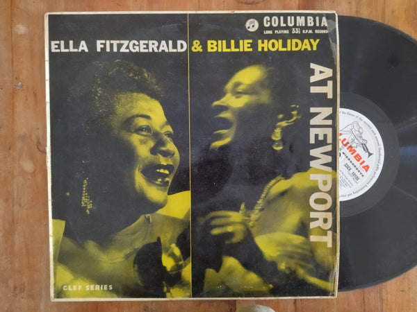 Ella Fitzgerald & Billie Holiday – At Newport (UK VG)