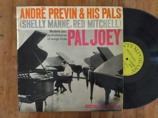 André Previn & His Pals – Modern Jazz Performances Of Songs From Pal Joey (UK VG)