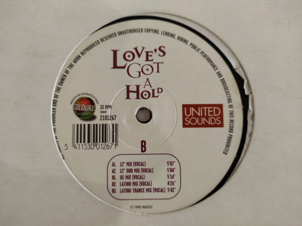 United Sounds – Love's Got A Holdt 12" (UK VG)