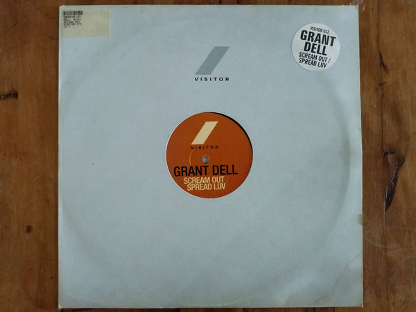Grant Dell – Scream Out / Spread Luv 12" (Belgium VG)