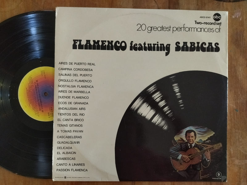 VA - Flamenco Feat. Sabicas (RSA VG+) 2LP Gatefold