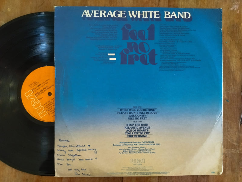 Average White Band - Feel No Fret (RSA VG+)