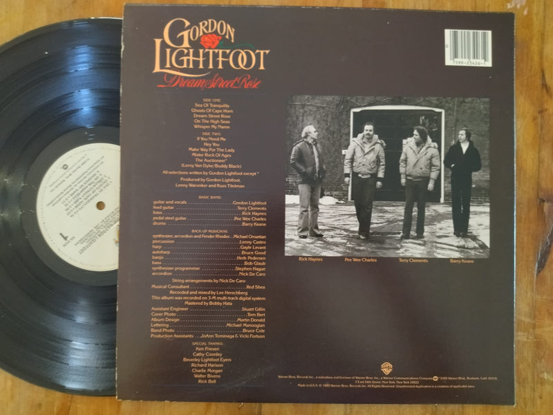 Gordon Lightfoot - Dream Street Rose (USA VG+)