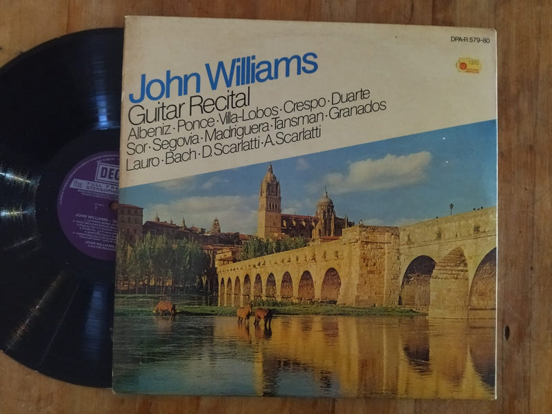 John Williams  – Guitar Recital (UK VG+) 2LP Gatefold