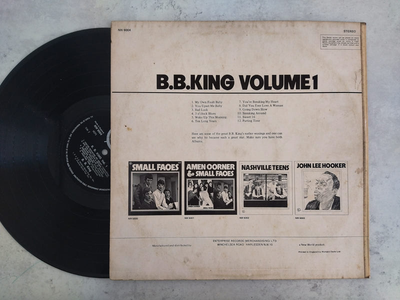B.B. King - Volume 1 (UK VG+)