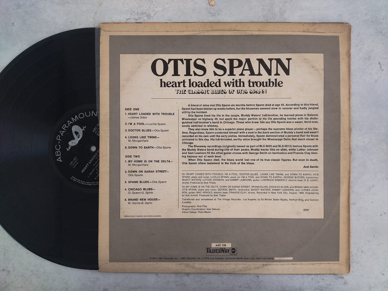 Otis Spann - Heart Loaded With Trouble (RSA VG+)
