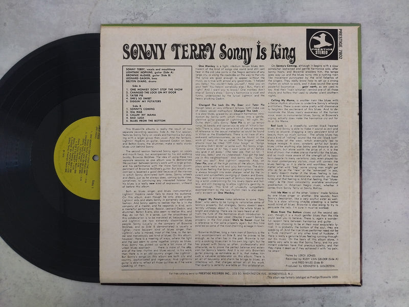 Sonny Terry - Sonny Is King (USA VG+)