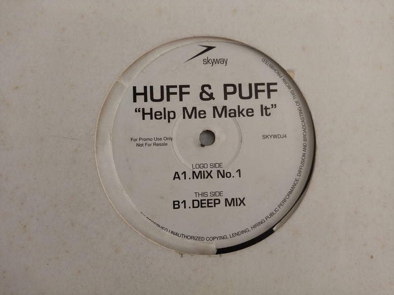 Huff & Puff – Help Me Make It 12" (UK VG)