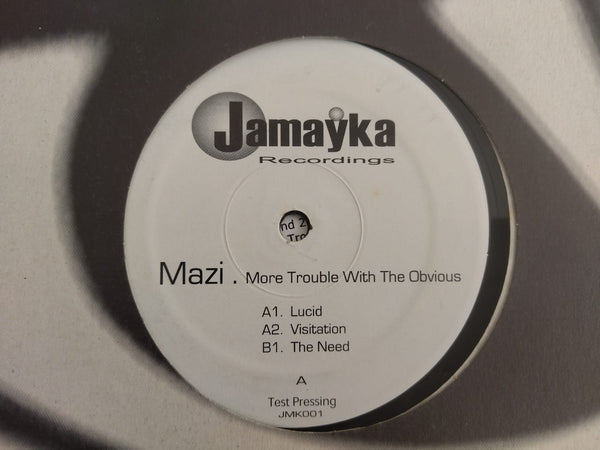 Mazi – More Trouble With The Obvious EP 12" (UK VG+)
