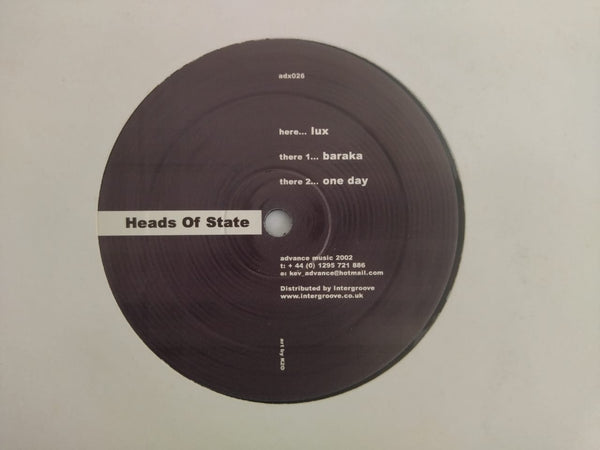 Heads Of State – Lux 12" (UK VG+)