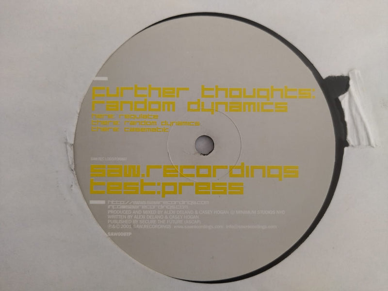 Further Thoughts – Random Dynamics 12" (UK VG)