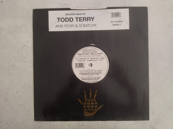 Geoffrey Williams – I Don't Want To Talk About It 12" (UK VG)