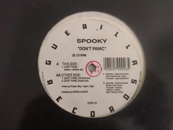 Spooky - Don't Panic 12" (UK VG)
