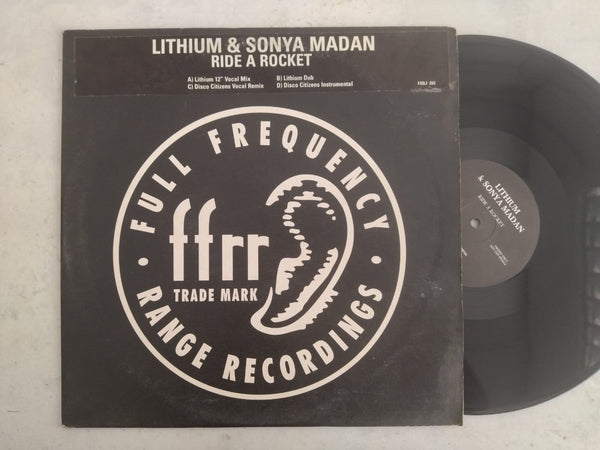 Lithium & Sonya Madan – Ride A Rocket 2X12" (UK VG)