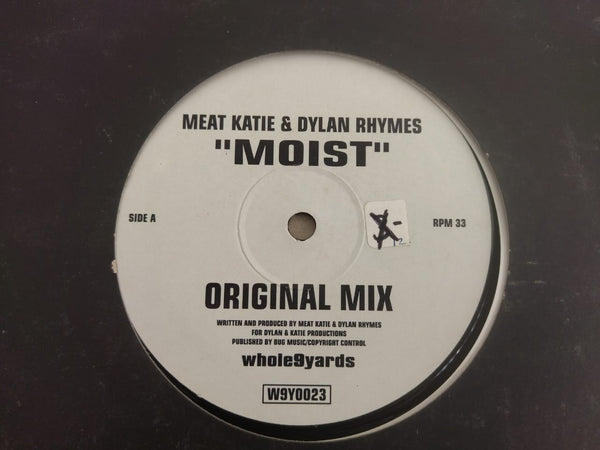 Meat Katie & Dylan Rhymes – Moist 12" (UK VG+)